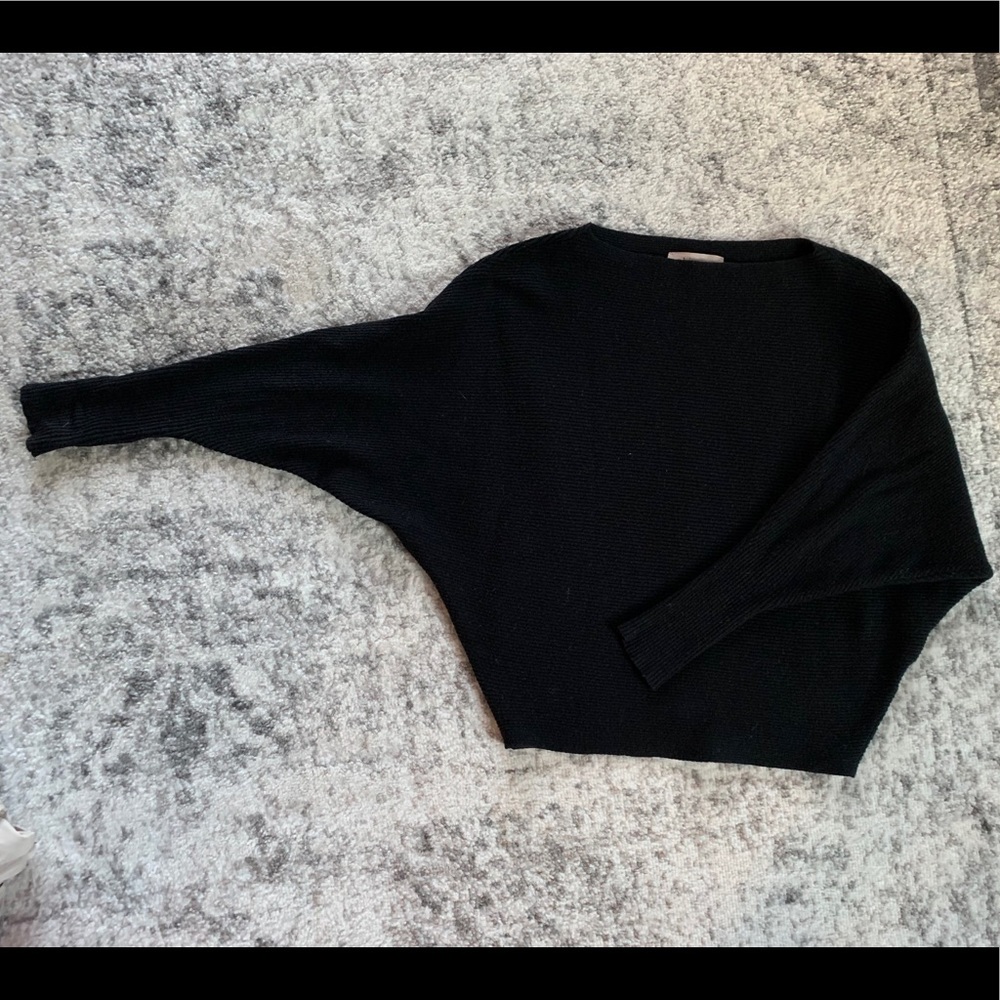 Ribbed Philosophy Dolman Sweater